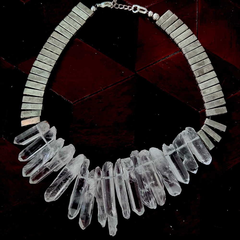 COPY - Clear quartz necklace
